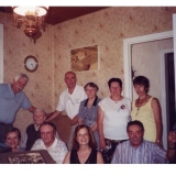 Avec une partie de leur famille française