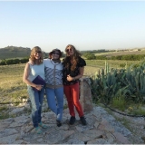 Au Monolito avec Noé et Mariel
