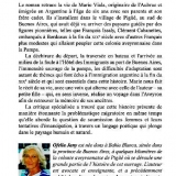 Présentation du livre et d'Ofelia Jany