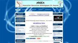 ARGEA : Association Rencontres Généalogiques En Aveyron